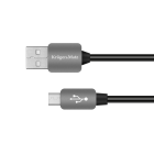 USB–micro USB kaabel, pistik–pistik, Kruger&Matz 1.0m