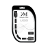 USB–micro USB kaabel, pistik–pistik, Kruger&Matz 1.0m