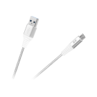 USB–micro-USB kaabel REBEL, valge, 100 cm