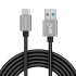 USB–USB-C kaabel Kruger&Matz Basic 10 Gbps 0,5 m