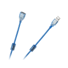 USB 2.0 A–A pikenduskaabel varjestuse ja ferriitfiltriga, 5m