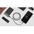 Magnetiline USB-kaabel 3-ühes microUSB, USB Type-C, Lightning, must, 100 cm