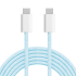 USB-C–USB-C kaabel Kruger&Matz Basic, sinine, KM1272, 100 W, 1 m