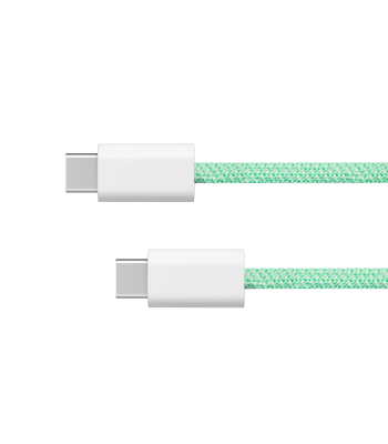 USB-C–USB-C kaabel Kruger&Matz Basic, KM1272, 100 W, 1 m, roheline