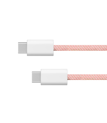 USB-C–USB-C kaabel Kruger&Matz Basic, roosa, KM1271, 60 W, 1,5 m