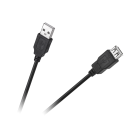 USB-kaabel USB-pistiku ja USB-pesaga Cabletech Eco-Line, 1.0m