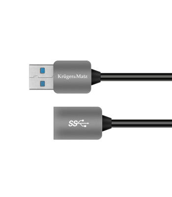 USB-kaabel, pistik–pesa, Kruger&Matz, 1 m, USB 3.0