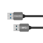 USB 3.0 kaabel, pistik–pistik, Kruger&Matz, 1 m
