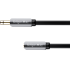 Sirge stereo Jack 3,5 pistik-pesa kaabel Kruger&Matz 1.0m