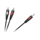 Jack 3.5 mm – 2 RCA kaabel Cabletech Eco-Line, 3.0 m