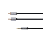 Jack 3.5 – 2RCA stereoheli kaabel Kruger&Matz 1.8m