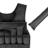 Reguleeritav raskusvest REBEL ACTIVE 15 kg