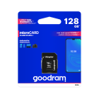 GOODRAM microSD UHS-I mälukaart adapteriga, 128GB