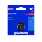 microSD-mälukaart UHS-I Goodram adapteriga 16GB