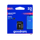 microSD-mälukaart UHS-I koos adapteriga GOODRAM 32GB