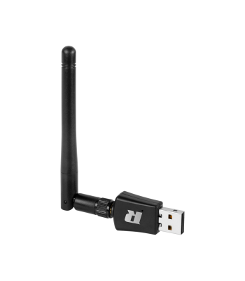 Wi-Fi-võrguadapter antenniga USB, 5 GHz, 802.11 a/c/b/g/n, Rebel Comp