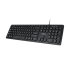 Juhtmega klaviatuur Rebel WDK100