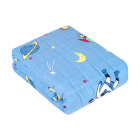 Premium puuvillane raskustekk lastele Rebel Baby, kosmosemuster, 100x150 cm, 3 kg