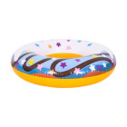 Täispuhutav ujumisrõngas donut, sinine, SUNCLUB