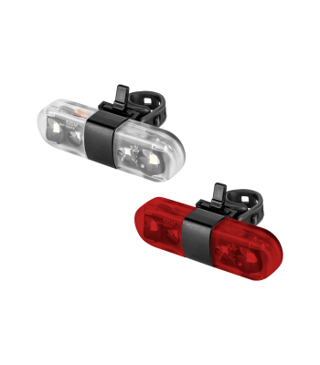 Jalgratta esi- ja tagatuled Rebel, LED, USB, 2 tk