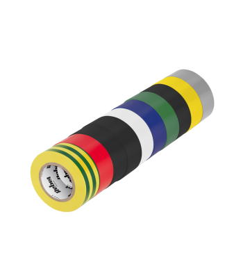 Isoleerivate kleeplintide komplekt REBEL, värvivalik, 10 tk – 0,13 mm × 19 mm × 10 yd