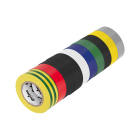 REBEL kleepuvate isoleerteipide komplekt, värvide segu, 10 tk – 0,13 mm x 19 mm x 20 yd