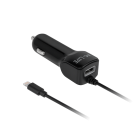 M-Life autolaadija Apple iPhone'i ja iPadi jaoks + USB, 2100 mA