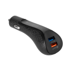 Autolaadija REBEL Quick Charge 3.0 2xUSB 5100mA 15W