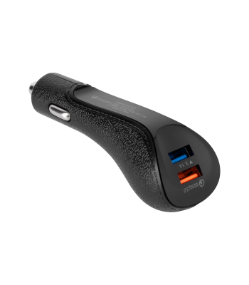 Autolaadija REBEL Quick Charge 3.0 2xUSB 5100mA 15W