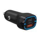 Autolaadija Power Delivery ja Quick Charge funktsiooniga, 38W