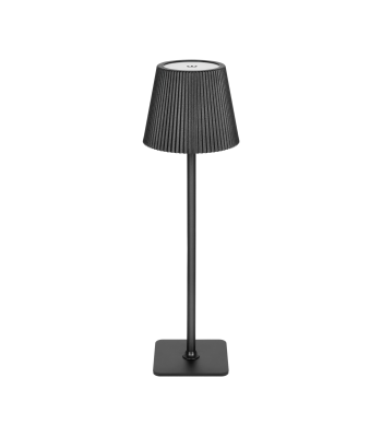 LED-puutetundlik laua- ja kirjutuslaualamp Rebel, must