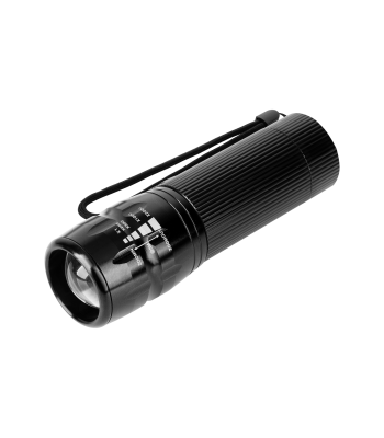 Käeshoitav taskulamp (zoom) vutlariga Rebel 5 W
