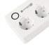 Nutikas WiFi-pikendusjuhe Kruger&Matz 4 Saksa tüüpi pistikupesa ja 4xUSB 2100 mA Connect P6 Tuya