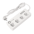 Nutikas WiFi-pikendusjuhe Kruger&Matz 4 Saksa tüüpi pistikupesa ja 4xUSB 2100 mA Connect P6 Tuya