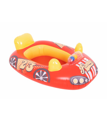 SUNCLUB täispuhutav lastepaat – võidusõiduauto, 80 x 53 x 25,5 cm