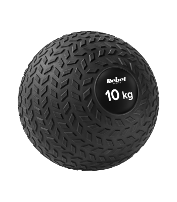 Väike meditsiinipall rehabilitatsiooniharjutusteks REBEL ACTIVE Slam Ball 23cm 10kg