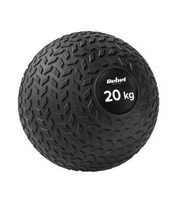 Väike meditsiinipall rehabilitatsiooniharjutusteks Rebel Active Slam Ball, RBA-3108, 20 kg, 23 cm