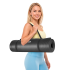 Võimlemismatt jooga-, pilatese- ja fitness-harjutusteks, NBR, must, REBEL ACTIVE 183 x 61cm, 1 cm