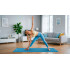 Võimlemismatt jooga-, pilatese- ja fitnessitreeninguteks Rebel Active, sinine, RBA-3150, 183 x 61 cm, 1 cm