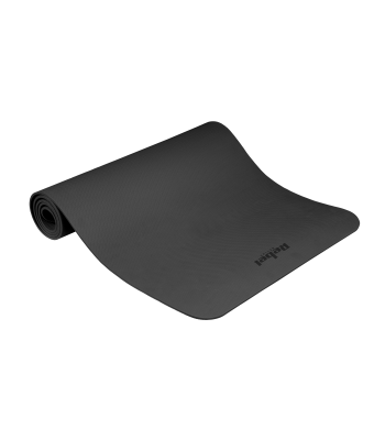 Võimlemismatt jooga, pilatese ja fitnessi jaoks Rebel Active, TPE, must, 183 x 61 cm, 1 cm