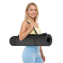 Võimlemismatt jooga, pilatese ja fitnessi jaoks Rebel Active, TPE, must, 183 x 61 cm, 1 cm