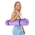 Jooga-, pilatese- ja fitnessimatt REBEL ACTIVE, lilla, 183 x 61 cm, 1 cm