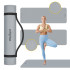 Võimlemismatt jooga-, pilatese- ja fitnessitreeninguteks, hall, TPE, Rebel Active, 183 x 61 cm, 1 cm
