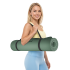 Võimlemismatt jooga-, pilatese- ja fitnessiharjutusteks Rebel Active, roheline, TPE, 183 x 61 cm, 1 cm
