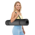 Võimlemismatt jooga, pilatese ja fitnessi jaoks, must, TPE, Rebel Active, 183 x 61 cm, 4 mm