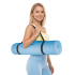 Treeningmatt jooga, pilatese ja fitnessi jaoks Rebel Active, sinine, TPE, 183 x 61 cm, 4 mm