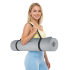 Võimlemismatt jooga-, pilatese- ja fitnessiharjutusteks, TPE, hall, Rebel Active RBA-3152, 183 x 61 cm, 6 mm