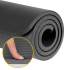 NBR-võimlemismatt jooga, pilatese ja fitnessi jaoks, 2 cm, must, Rebel Active, 190x115 cm