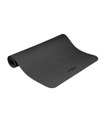 Treeningmatt jooga, pilatese ja fitnessi jaoks Rebel Active, TPE, must, RBA-3159, 200x90 cm, 1 cm