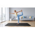Treeningmatt jooga, pilatese ja fitnessi jaoks Rebel Active, TPE, must, RBA-3159, 200x90 cm, 1 cm